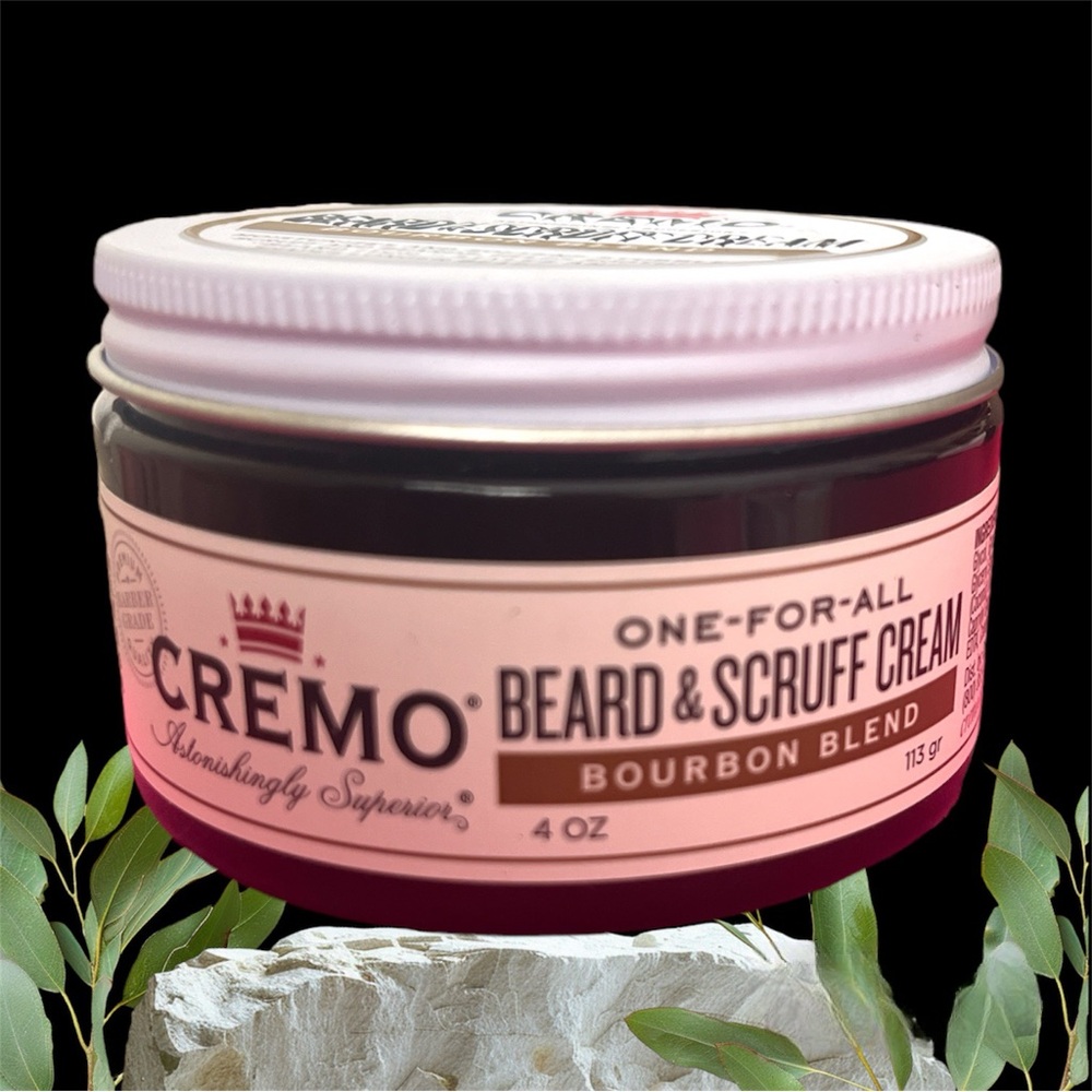💁♂️ NEW Cremo Beard & Scuff Cream Bourbon Blend Full Size 💁♂️ - Picture 3 of 6